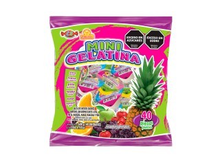 Mini Gelatina candie 40 unidades