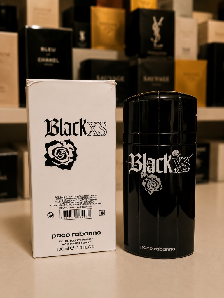 Black XS EDT 100ml (botella antigua)