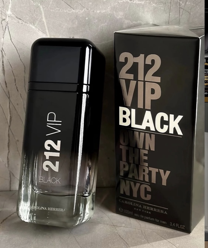 212 VIP Black Carolina Herrera 100ml