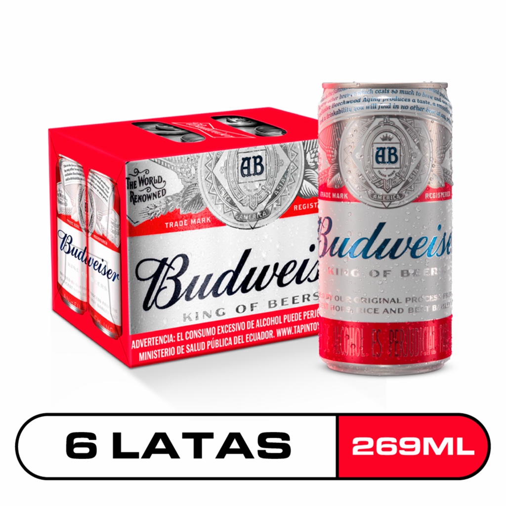 BUDWEISER 269ml