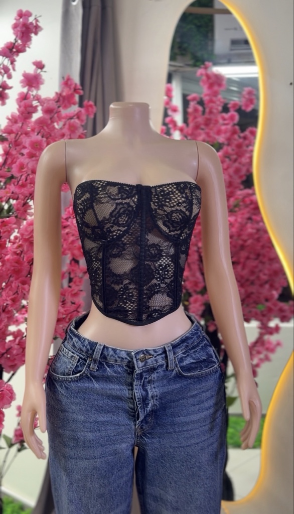 Corset encaje