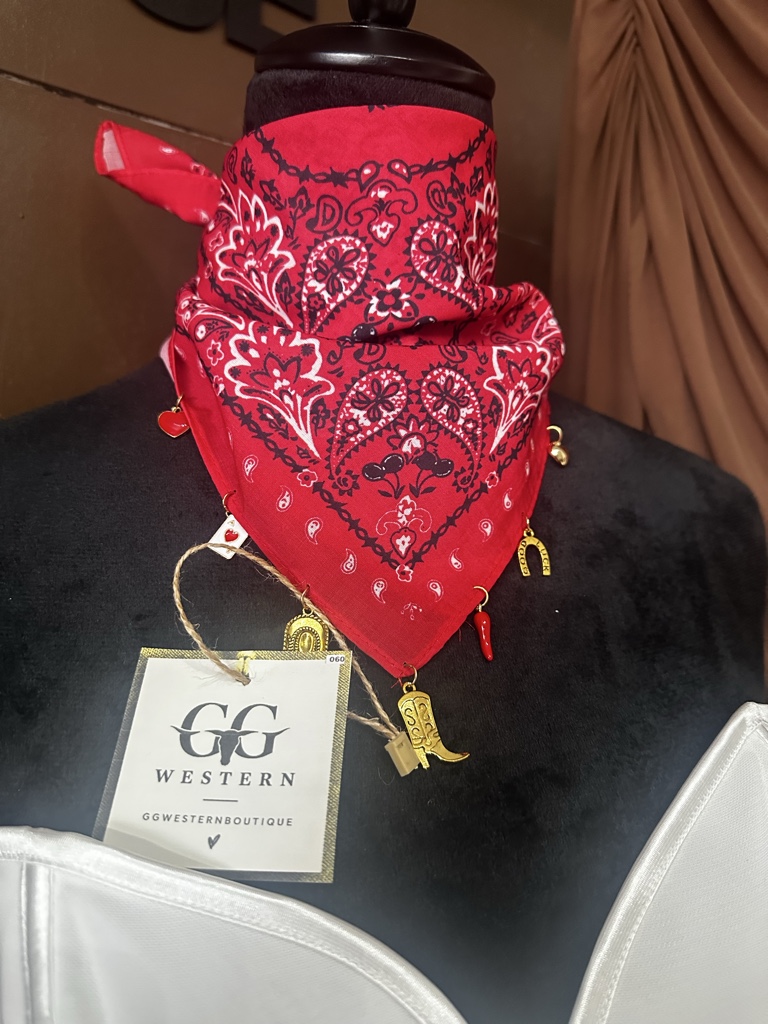 GG Western pañuelo rojo
