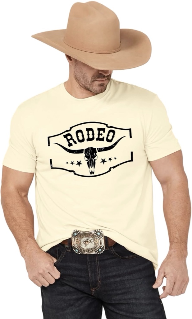 Camiseta Rodeo crema