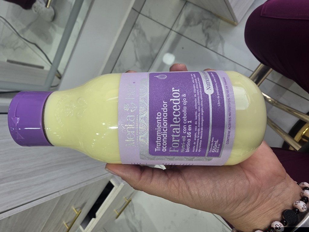 Tratamiento acondicionador cebolla