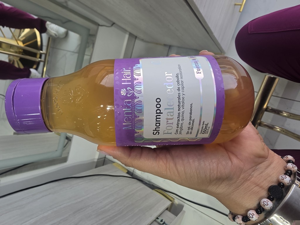 Shampoo fortalecedor cebolla