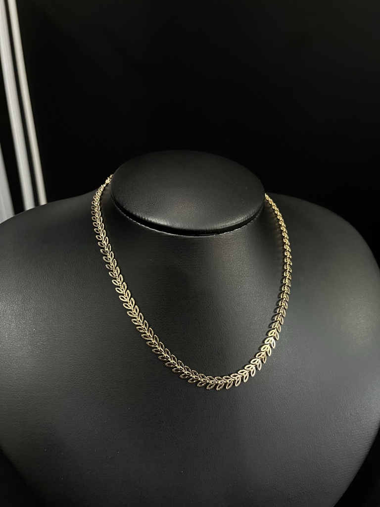 Colar feminino trigo (Banhado a ouro)