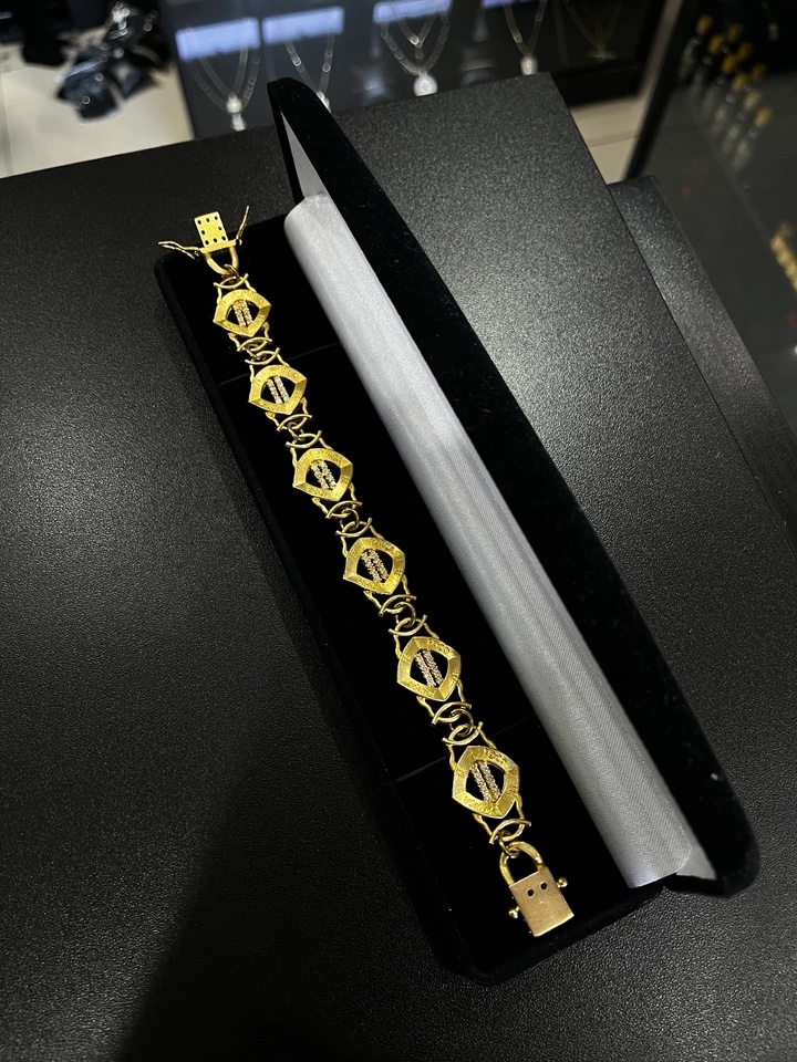 Pulseira personalizada (Moeda antiga)