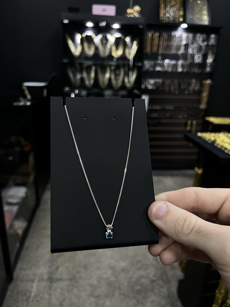 Colar feminino menino (Prata 925)