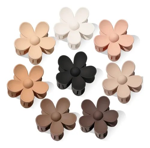 Pinza flor maquillaje