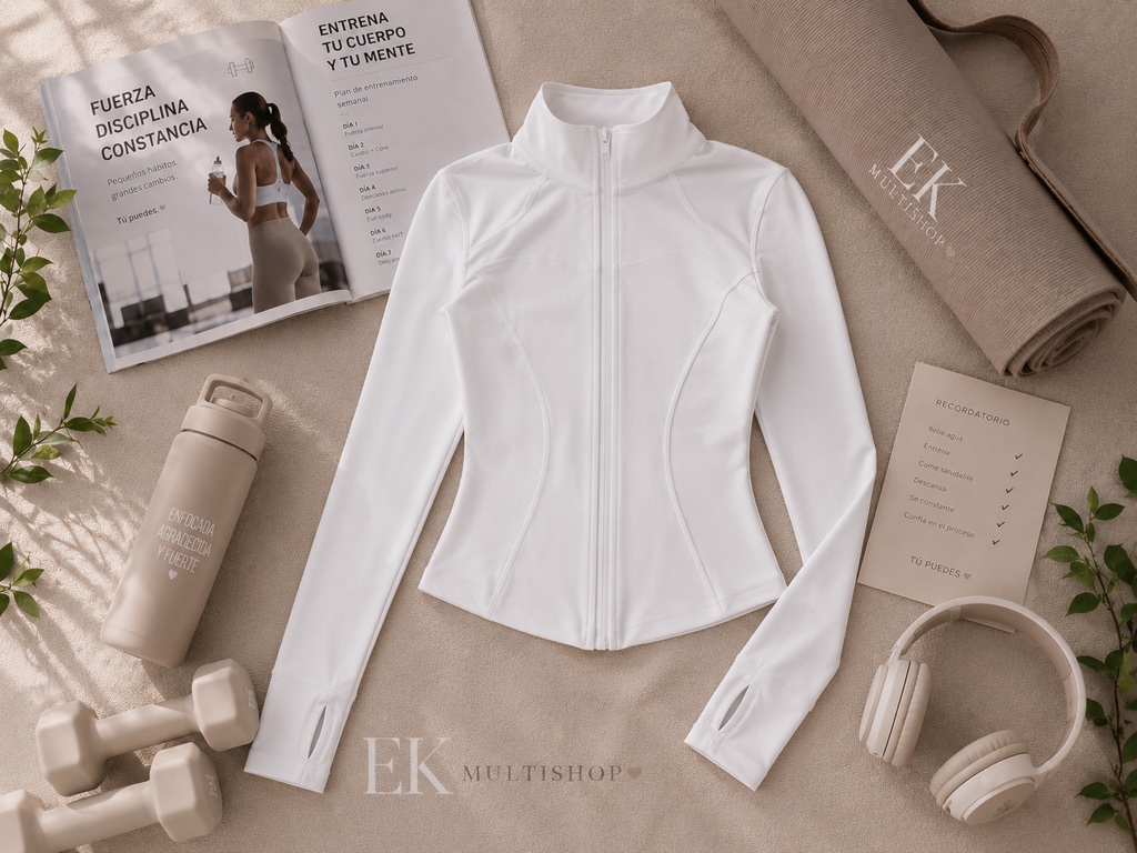 Chaqueta Deportiva Aura Blanco
