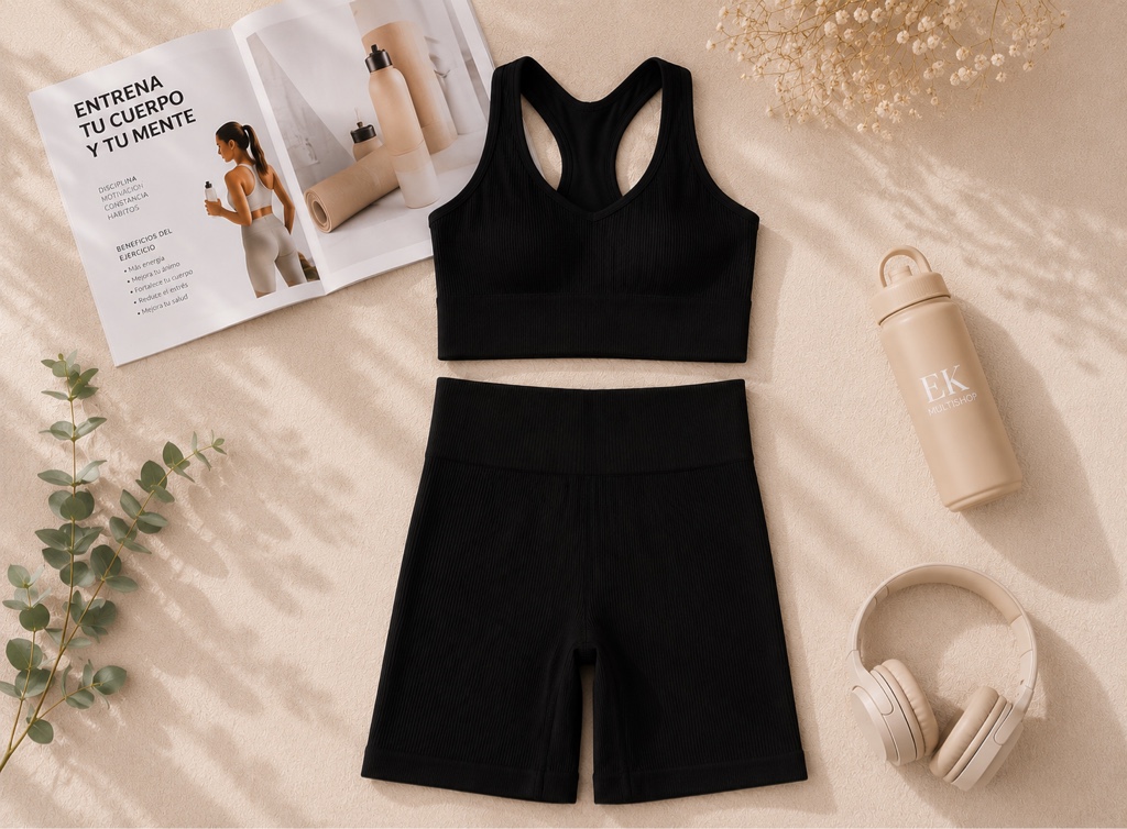 Set deportivo Balance negro