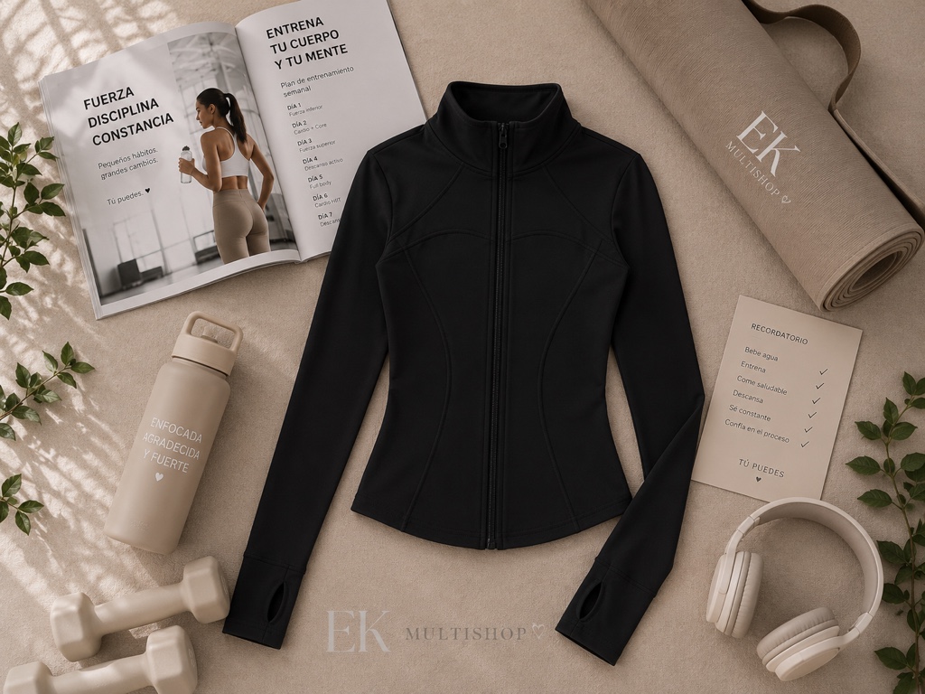 Chaqueta deportiva Aura negro