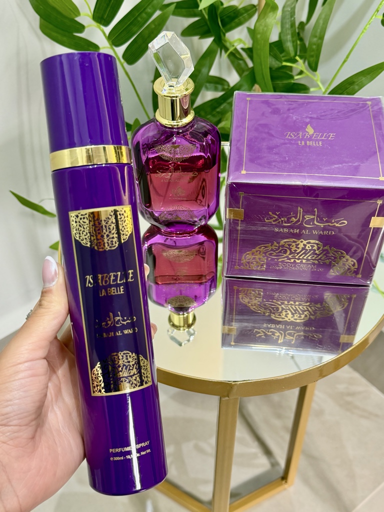 Body Spray Isabelle la Belle 300ml - (Sabah delilah) Feminino