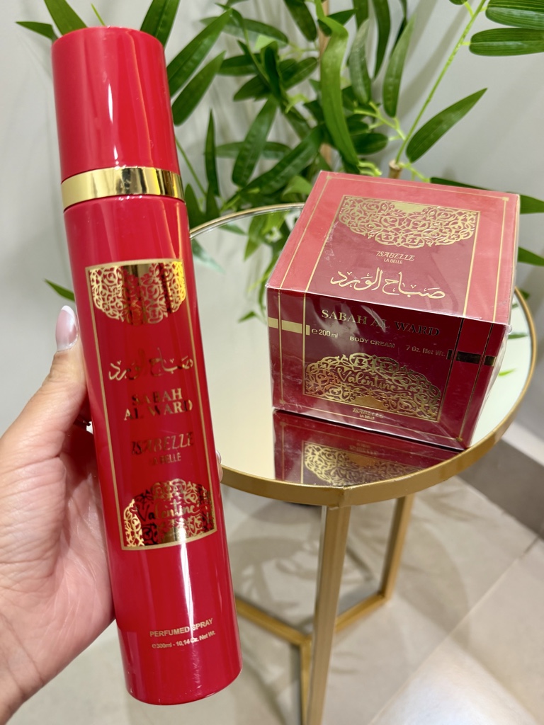 Body Spray Isabelle la belle 300ml - (Sabah valentine) Feminino