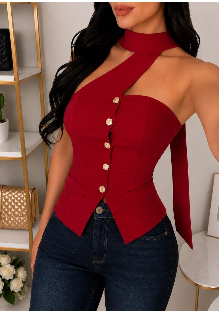 Blusa Yulianna Rojo
