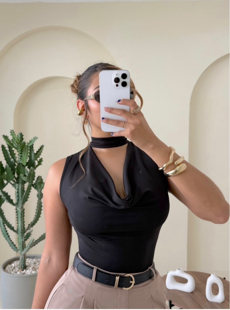 Blusa Solanyi Negro