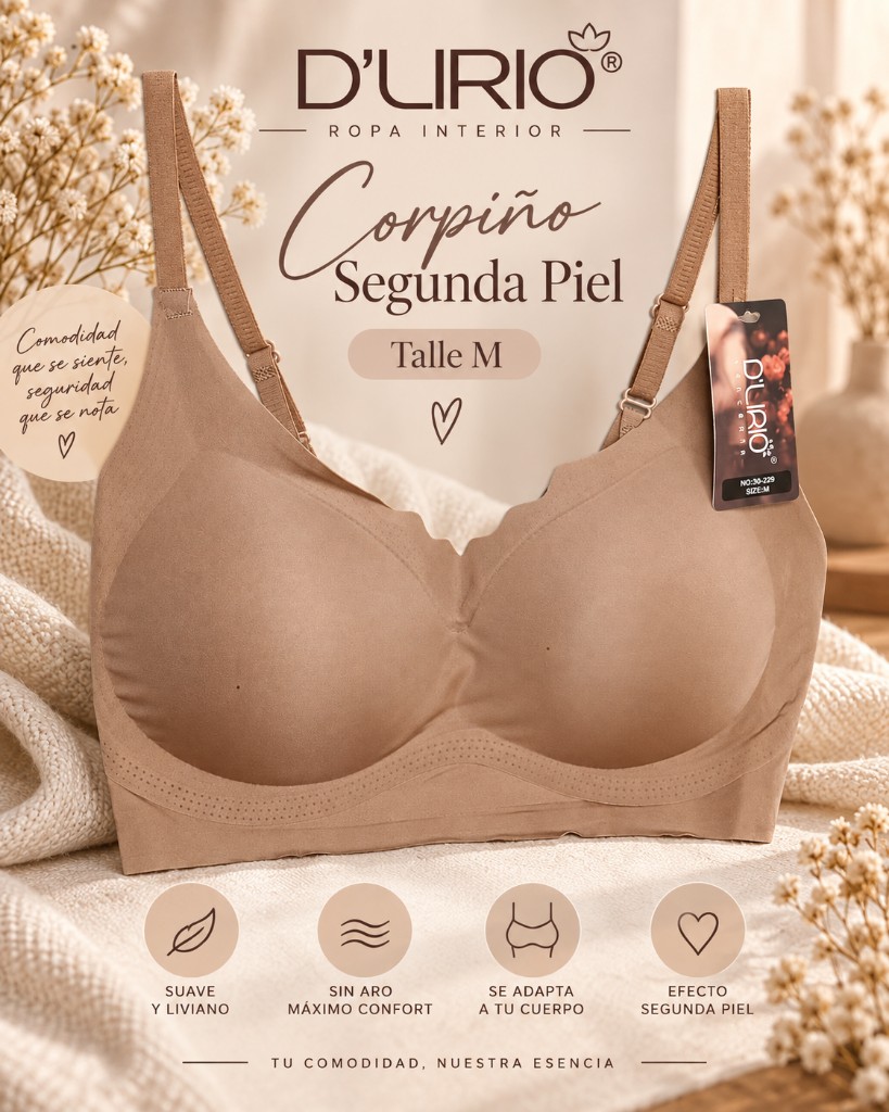 D'Lirio corpiño beige