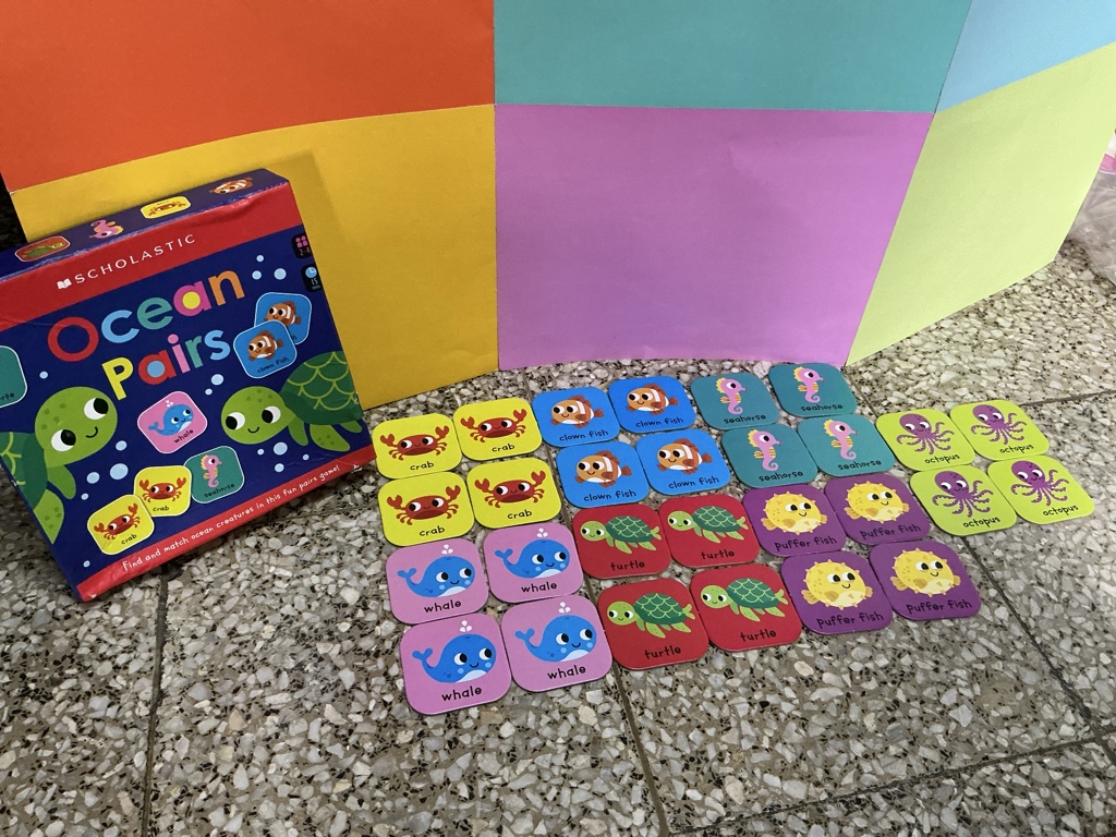 Scholastic Ocean Pairs