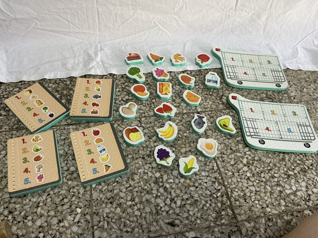 Juego de comida magnético