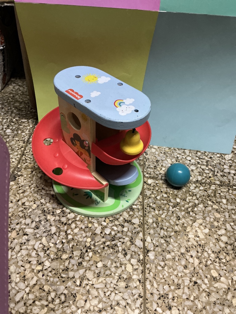 Fisher price carril de bolas multicolor