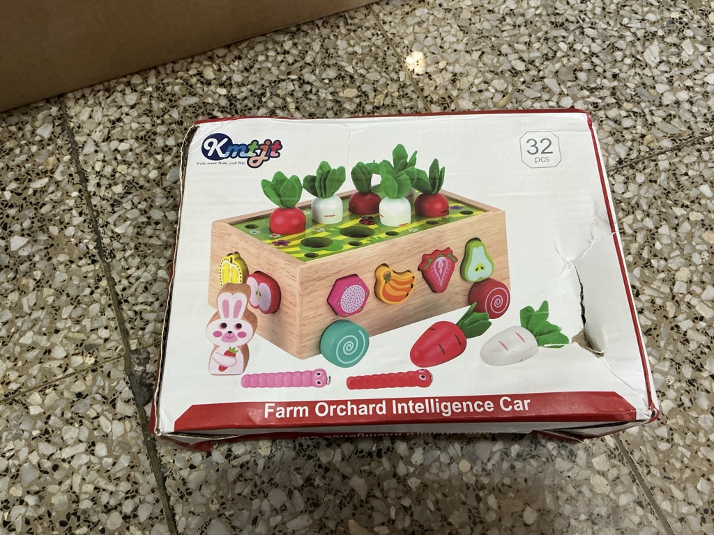Kmjit caja huerto multicolor