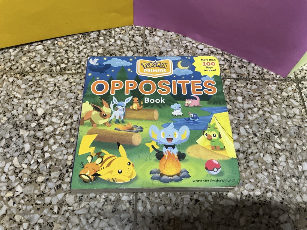 Pokemon Primers Opposites Book