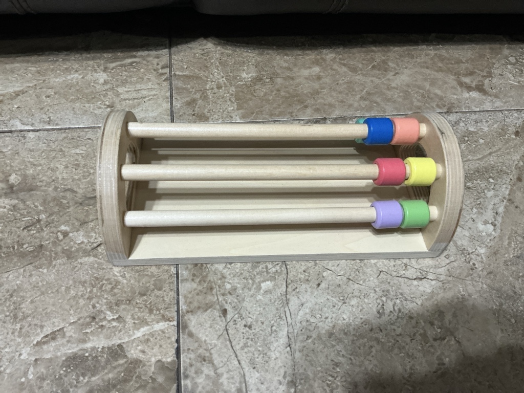 Montessori arcoiris de madera
