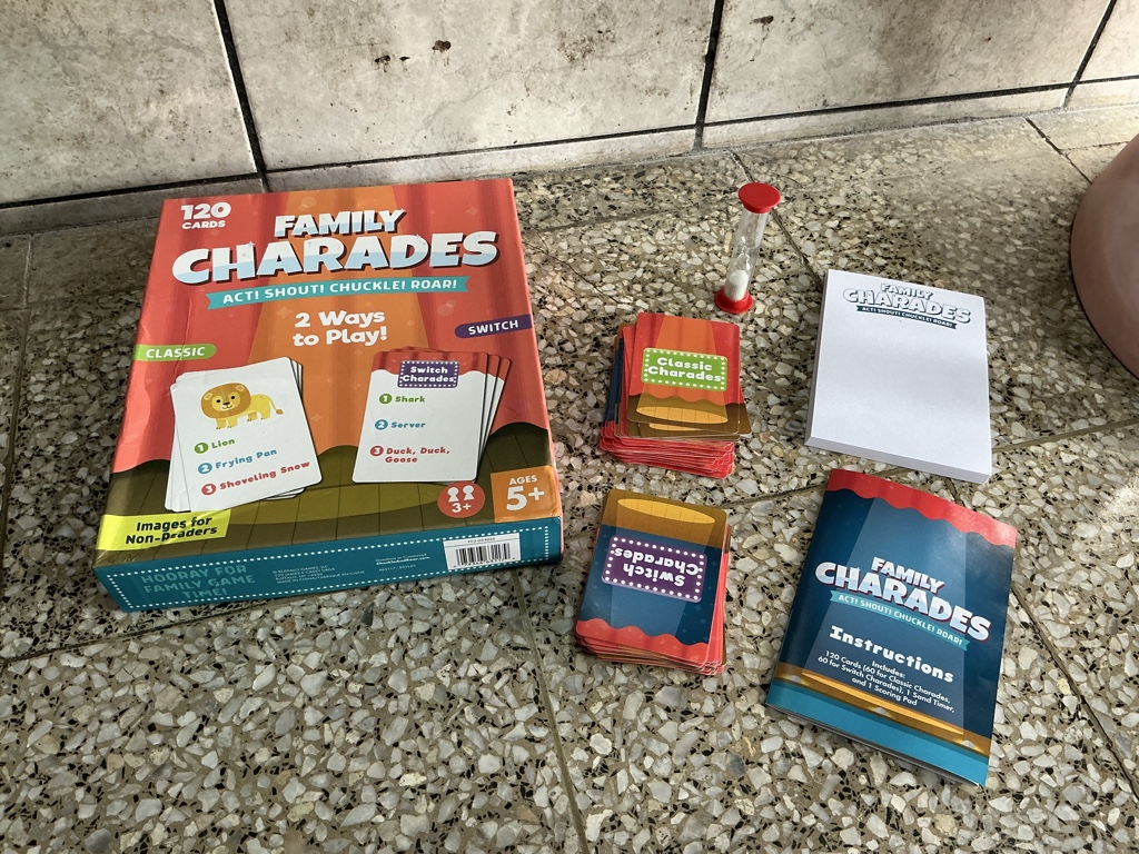 Family Charades juego de mesa