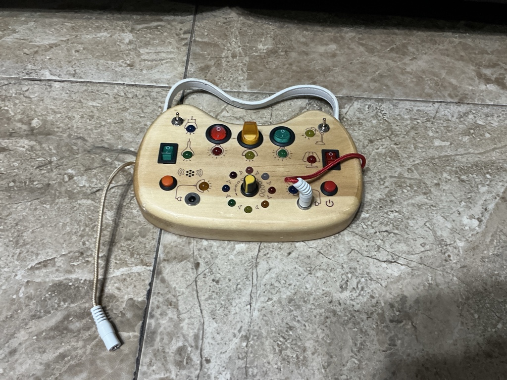 Tablero sensorial de madera 3
