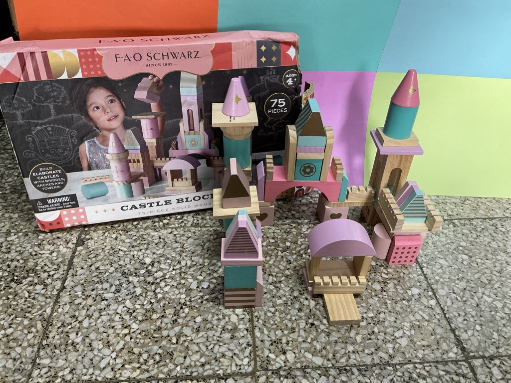FAO Schwarz Castillos pastel