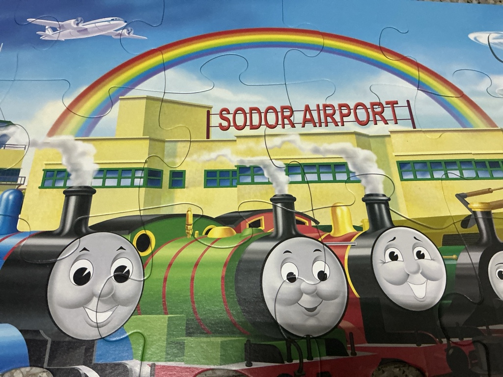 Thomas & Friends rompecabezas aeropuerto