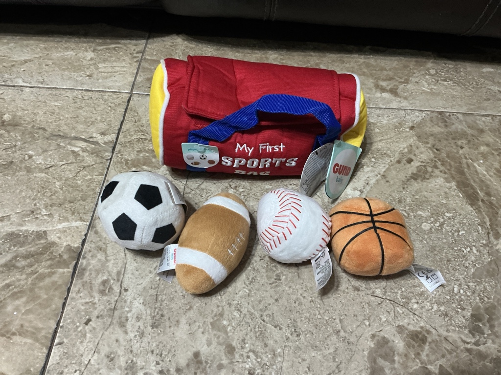 My First Sports Bag pelotas