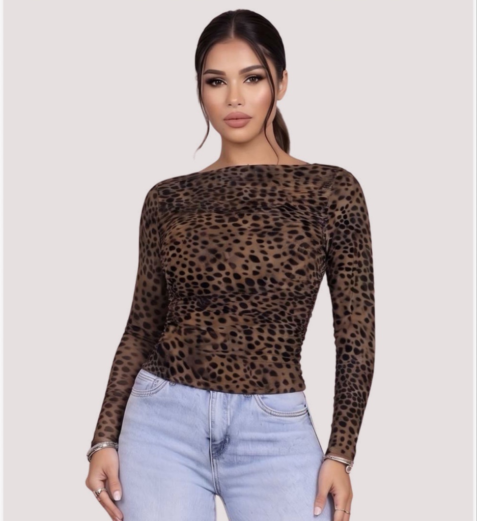 Top animal print