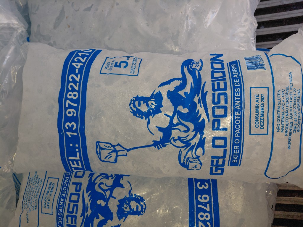 Gelo cubo 5kg
