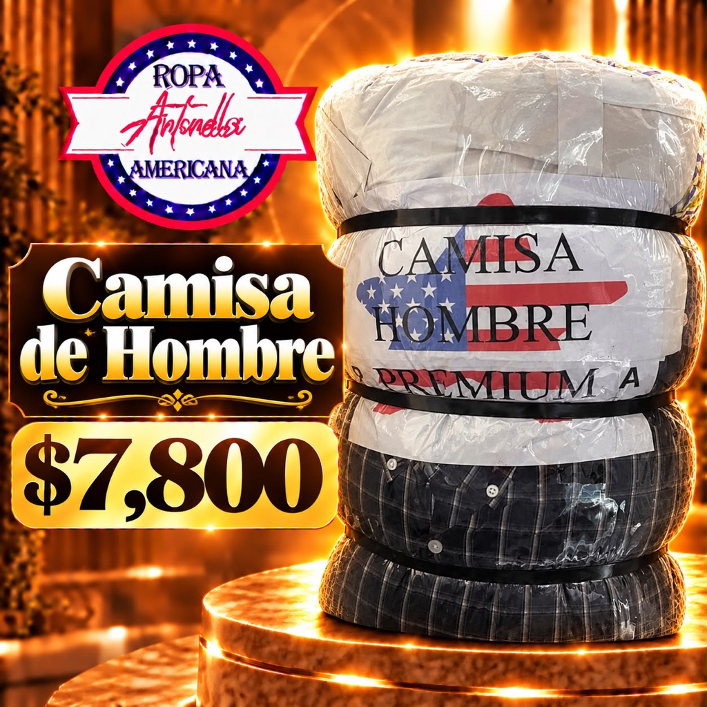 CAMISA DE HOMBRE BANDERA
