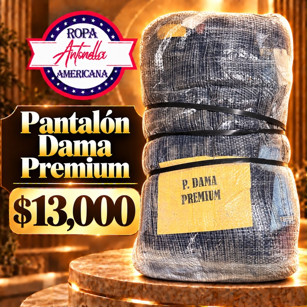 PANTALON DE DAMA ORO