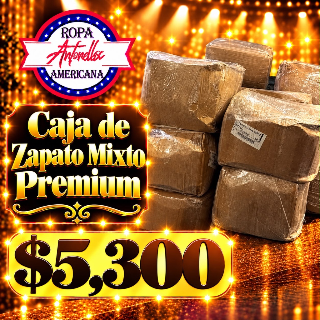 CAJA DE ZAPATO MIXTO PREMIUM