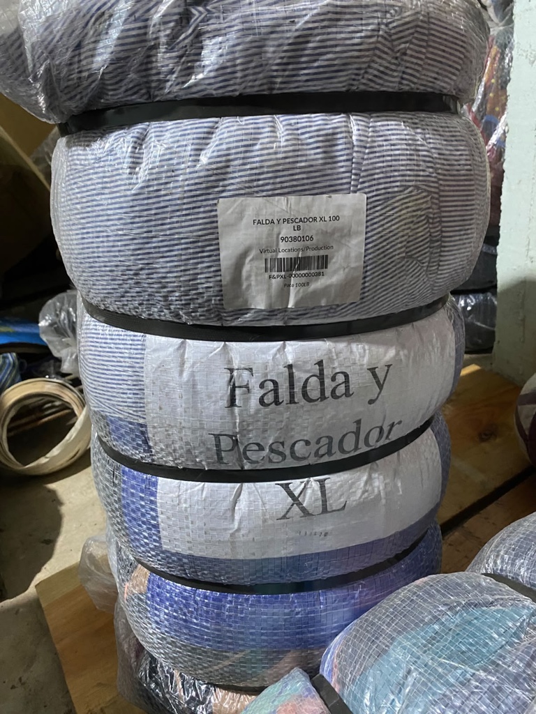 FALDA Y PESCADOR XL PREMIUM CÓDIGO