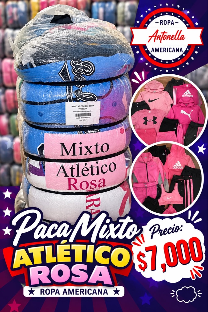 MIXTO ATLÉTICOS ROSA COD