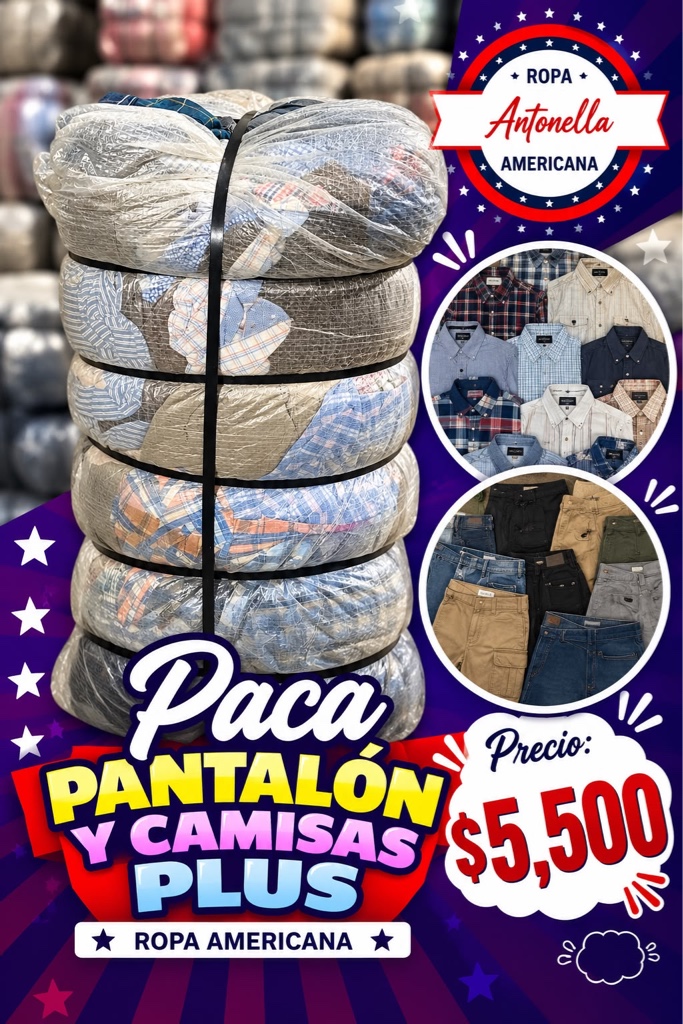 CAMISA Y PANTALON PLUS