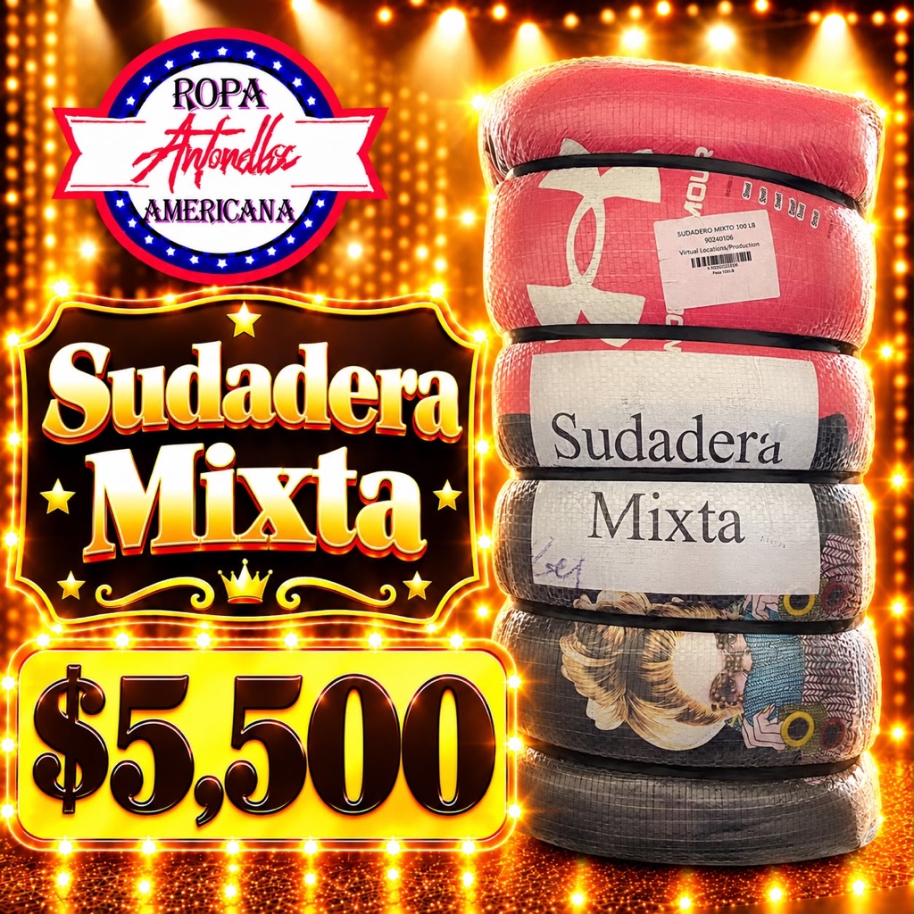 SUDADERA MIXTA PREMIUM CODIFICADA