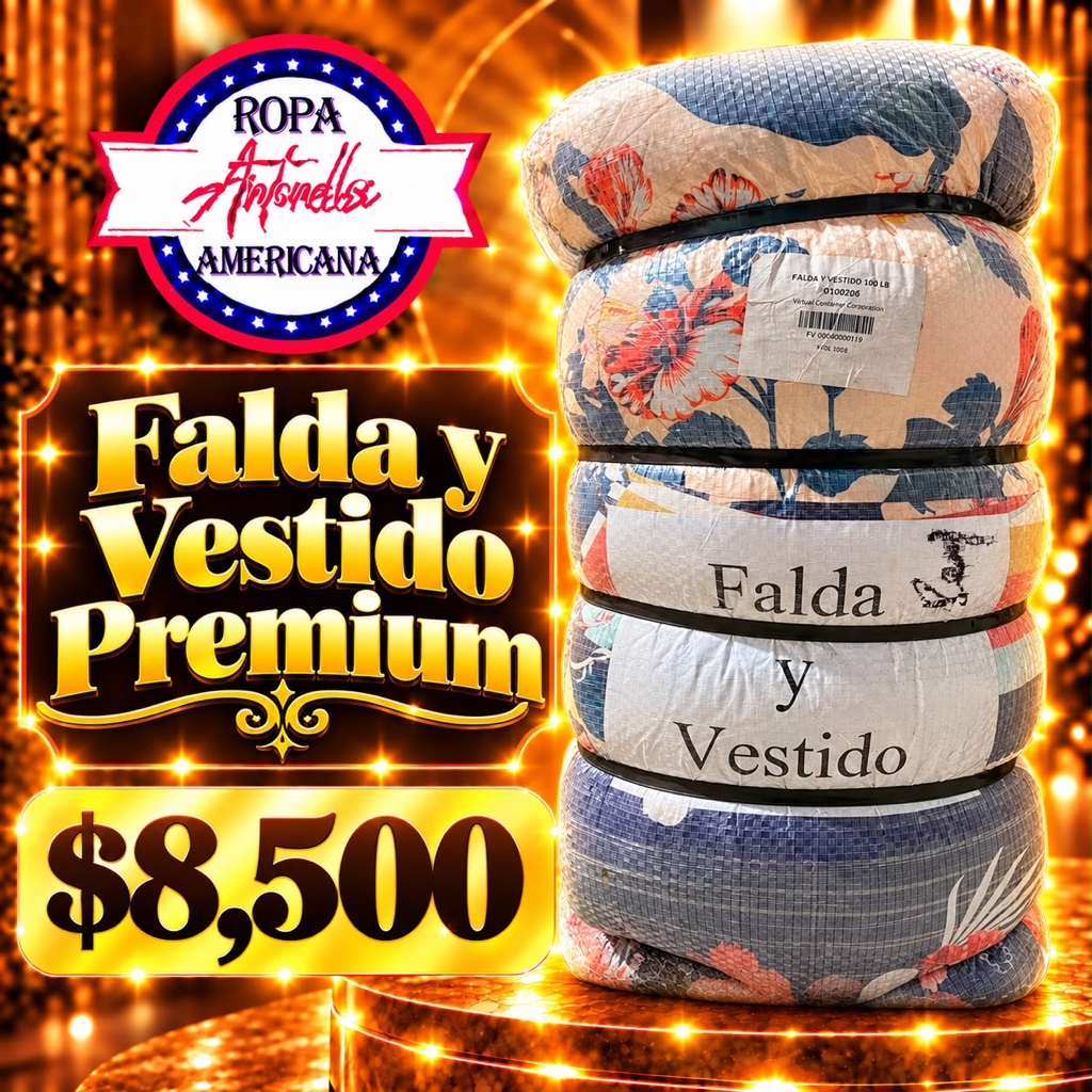 FALDA Y VESTIDO PREMIUM CÓDIGO