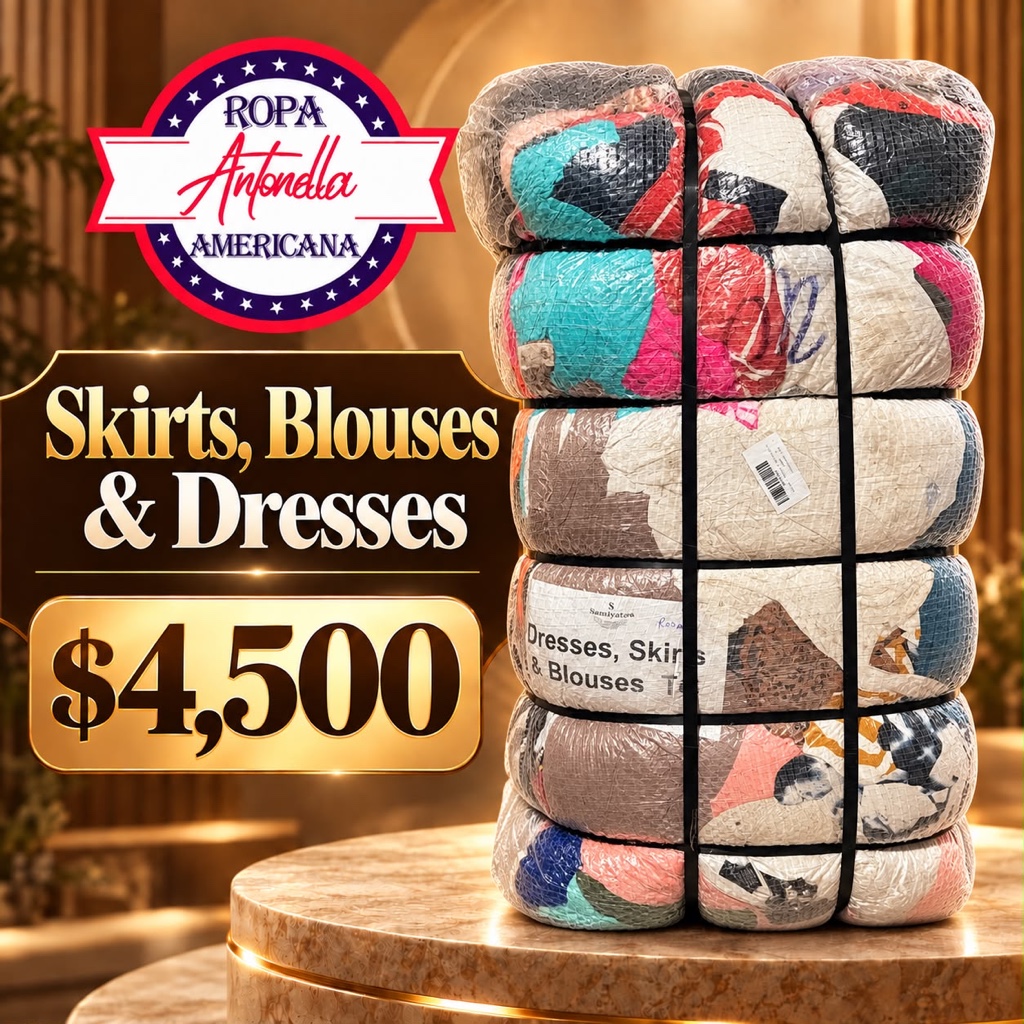 DRESSES, SKIRTS, BLOUSES (FALDAS, BLUSAS Y VESTIDO)