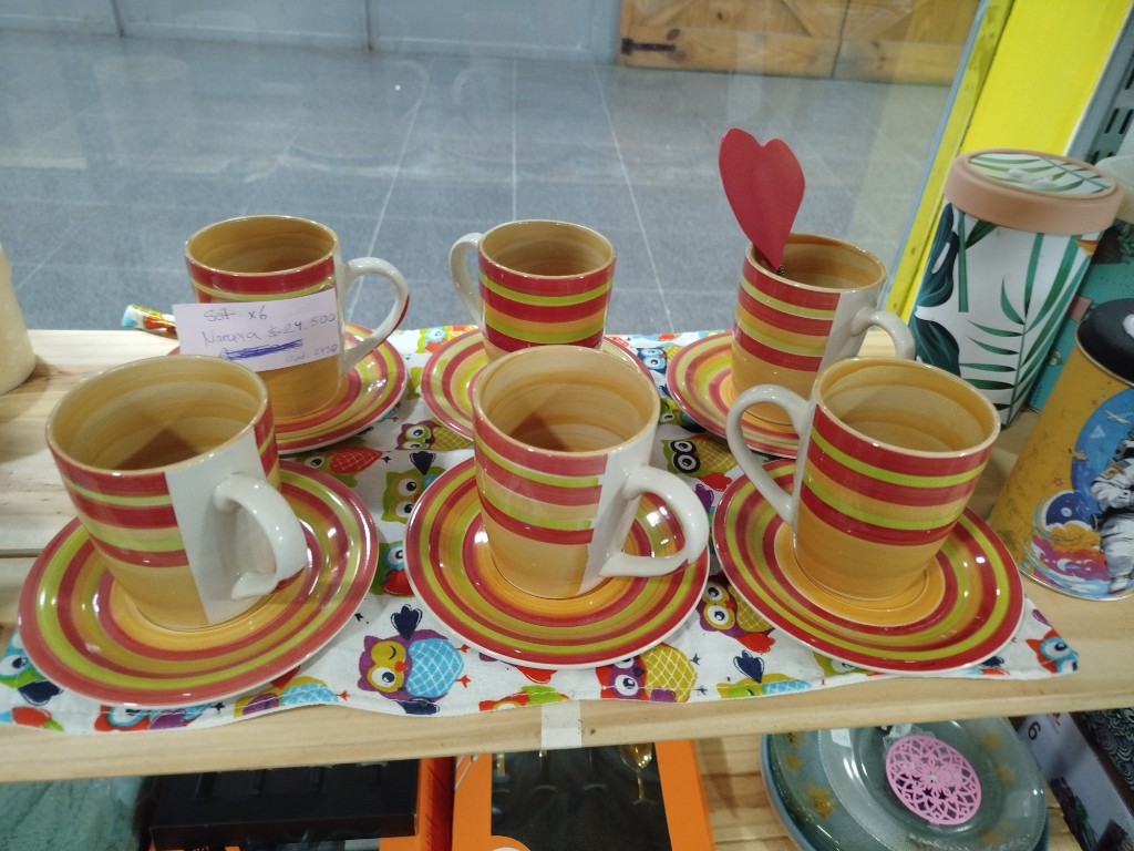 243G set tazas x6 grandes