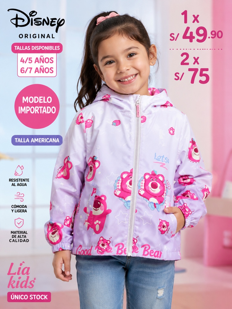 Cortaviento niña