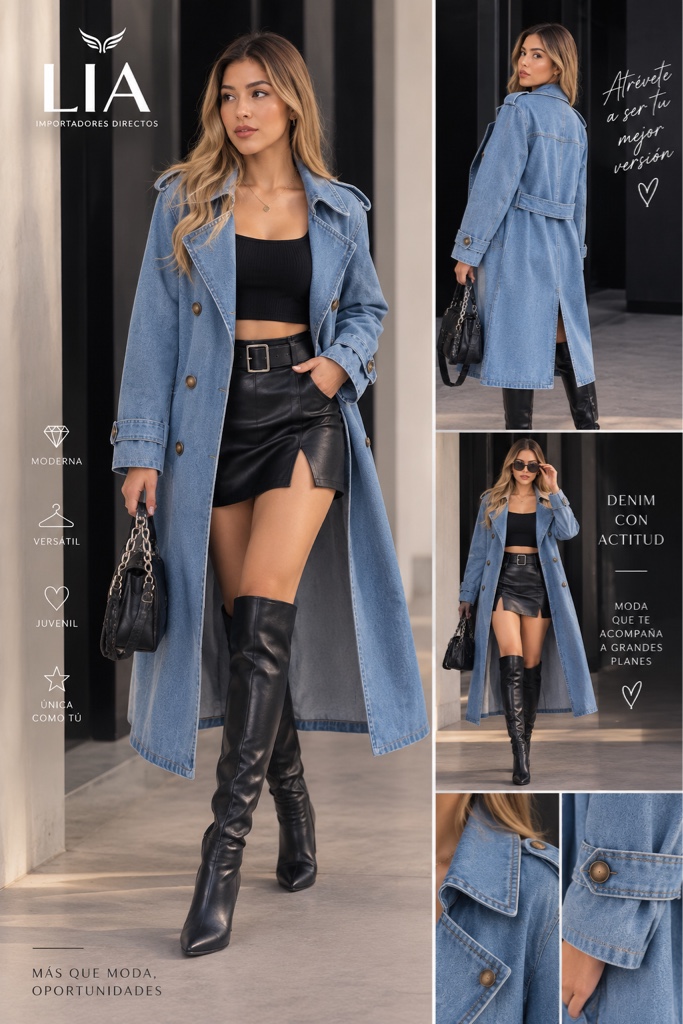 Gabardina Denim