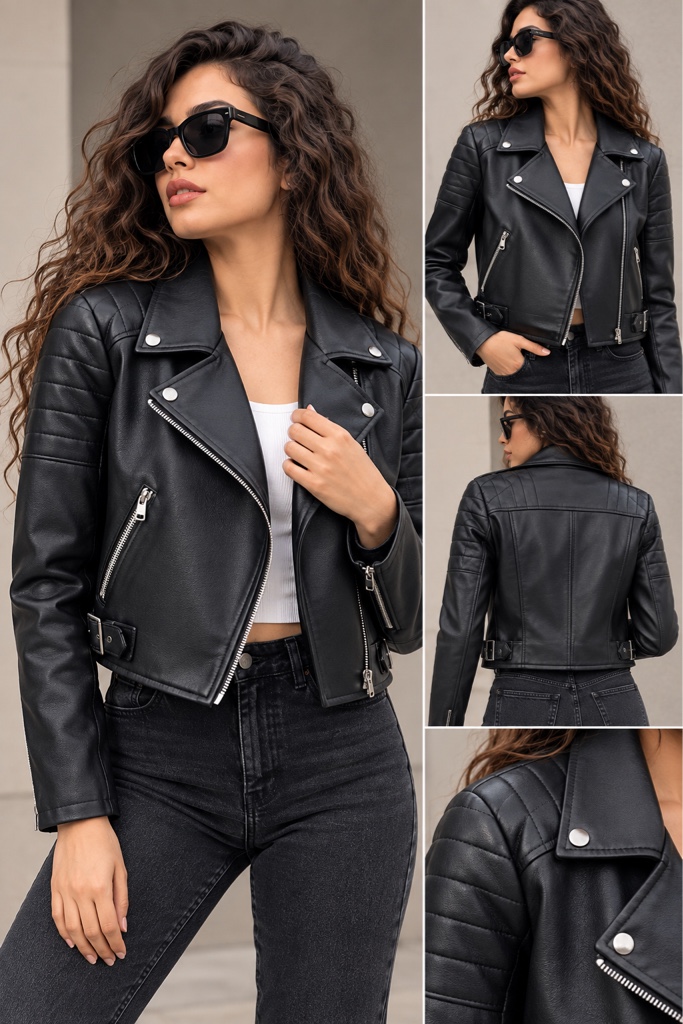 BIKER crop santelon