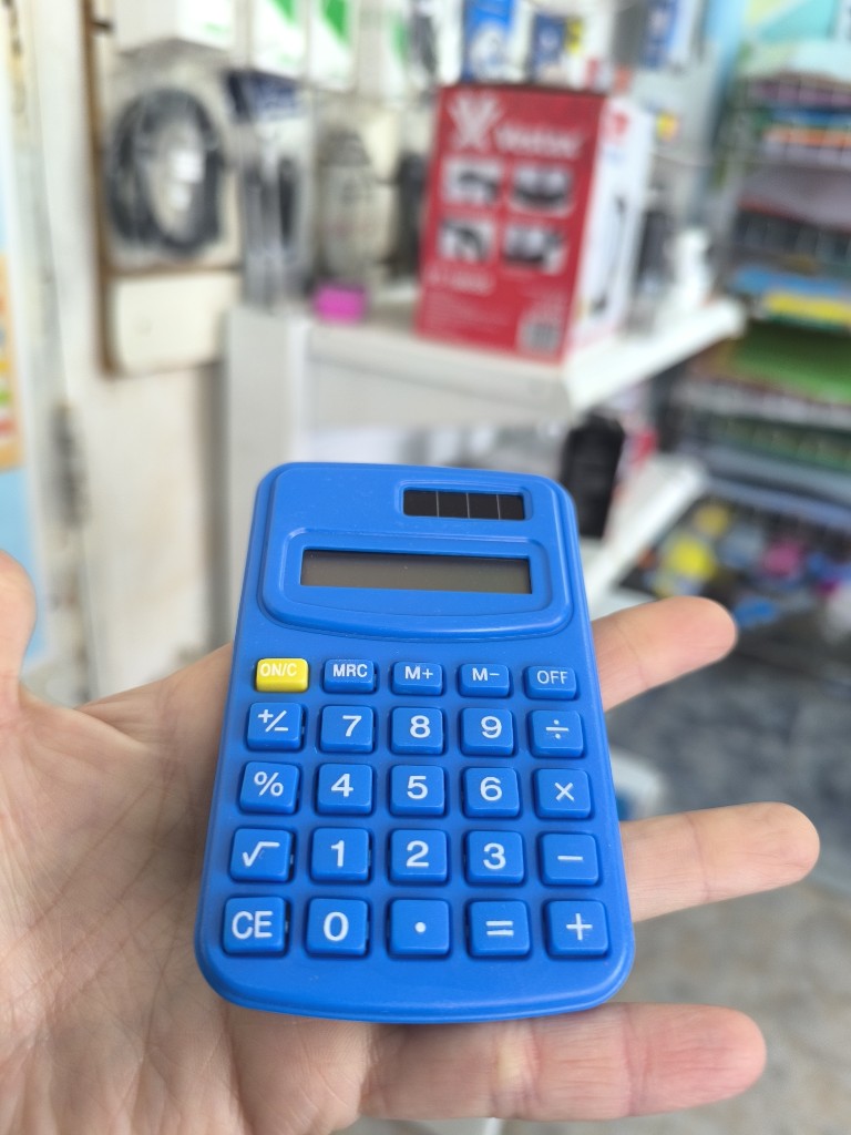 Calculadora escolar de bolsillo