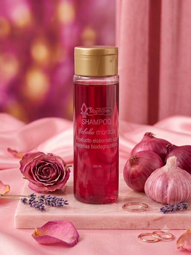 Shampoo de cebolla morada ✨💜