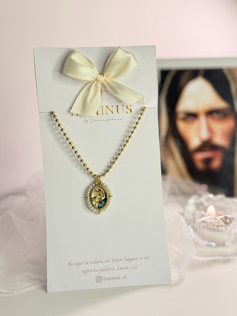 VIRGEN MARÍA (DETALLES PERLAS)✨
